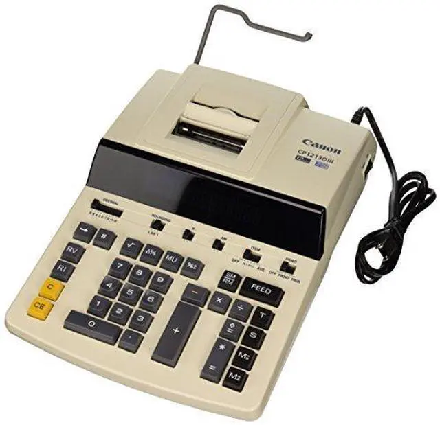 Alt view image 13 of 15 - Canon Calculator,Cp1213diii,Wh 9933B001