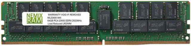 Alt view image 2 of 3 - Samsung Memory M386A8K40DM2CVF 64GB DDR4 2933 ECC LRDIMM 4R x 4 Bulk Pack