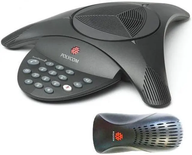 Alt view image 6 of 6 - Polycom 2200-15100-001 SoundStation2 Conference Telephone