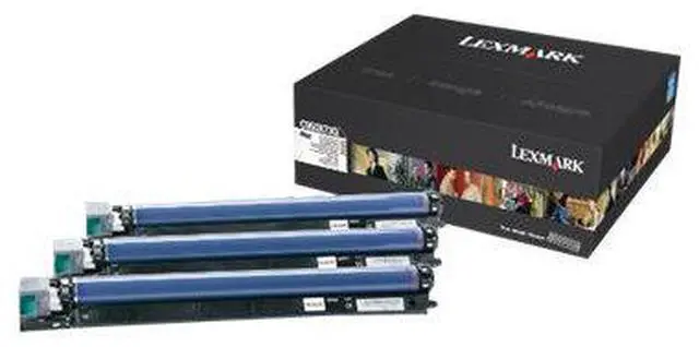 Alt view image 8 of 16 - LEXMARK C950X73G C950, X95x Photoconductor Unit 3-Pack