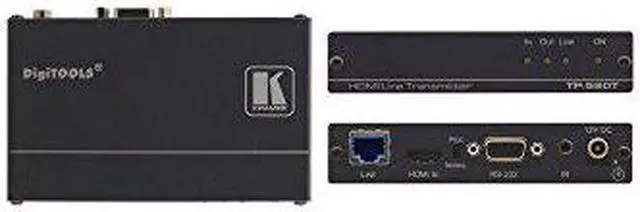 Alt view image 7 of 9 - HDMI, BIDIRECTIONAL RS?232 & IR OVER HDBASET TWISTED PAIR TRANSMITTER