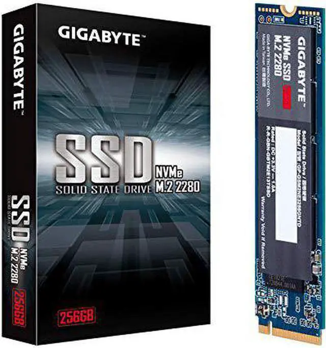 Alt view image 9 of 10 - Gigabyte GP-GSM2NE3256GNTD 256GB Solid State Drive - M.2 2280 Internal - PCI Express NVMe (PCI Express NVMe 3.0 x4) - Desktop PC Device Supported - 1700 MB/s Maximum Read Transfer Rate