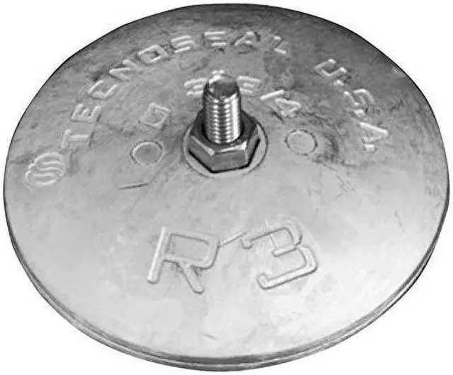 Alt view image 6 of 7 - TECNOSEAL R3AL RUDDER ANODE ALUMINUM 3-3/4" DIAMETER