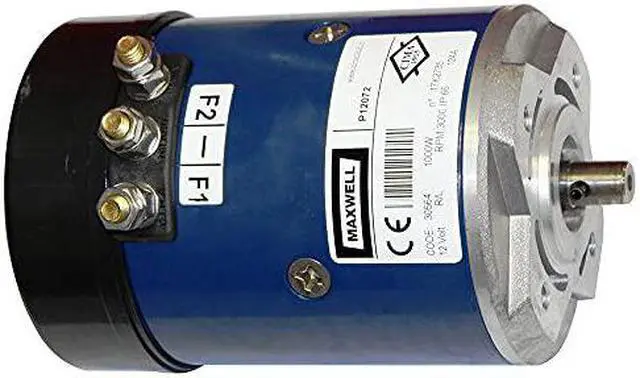 Alt view image 2 of 2 - Maxwell Motor Cima - 1200W - 24V - 4-Hole Flange  Vertical/Horizontal = None | Rope Diameter (Inches