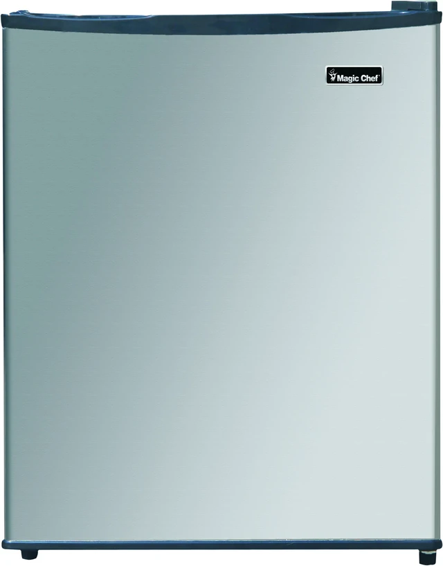 Alt view image 5 of 7 - Magic Chef - MCAR240SE2 - Magic Chef MCAR240SE2 2.4 Cubic-Ft Stainless Steel Refrigerator