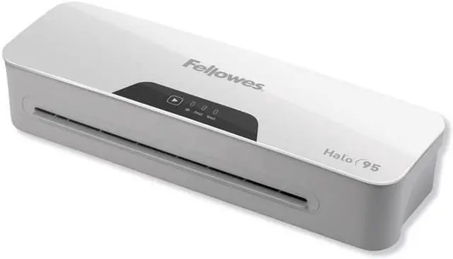 Alt view image 11 of 16 - Fellowes Halo 95 Thermal & Cold Laminator 9.5" Width White/Light Gray (5753001)
