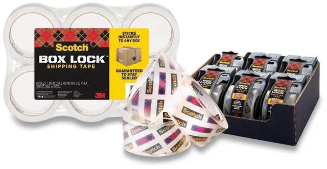 Alt view image 10 of 17 - TAPEBOX SEALING4PKCLR