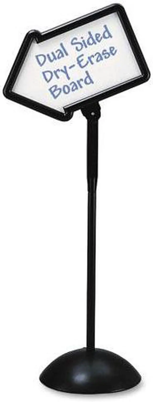 Alt view image 17 of 20 - Safco Double-Sided Arrow Sign Dry Erase Magnetic Steel 25 1/2 x 17 3/4 Black