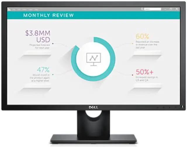 Alt view image 3 of 8 - Dell E2318H 23" Full HD LED LCD Monitor - 16:9 - 23" Class - 1920 x 1080 - 16.7 Million Colors - 250 Nit - 5 ms - VGA - MonitorPort