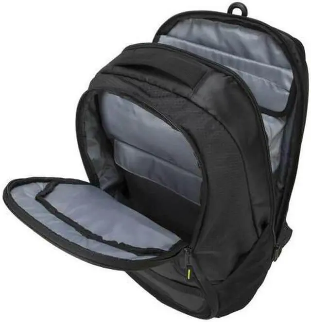 Alt view image 17 of 18 - Targus 15.6" Targus Work + Play Fitness Backpack (Black/Yellow) - TSB944US