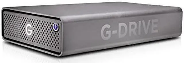 Alt view image 6 of 6 - SanDisk Professional G-DRIVE Pro SDPH51J-012T-NBAAD 12 TB Desktop Hard Drive - 3.5" External - Space Gray - MAC Device Supported - USB 3.2 (Gen 1), Thunderbolt 3 - 7200rpm - 250 MB/s