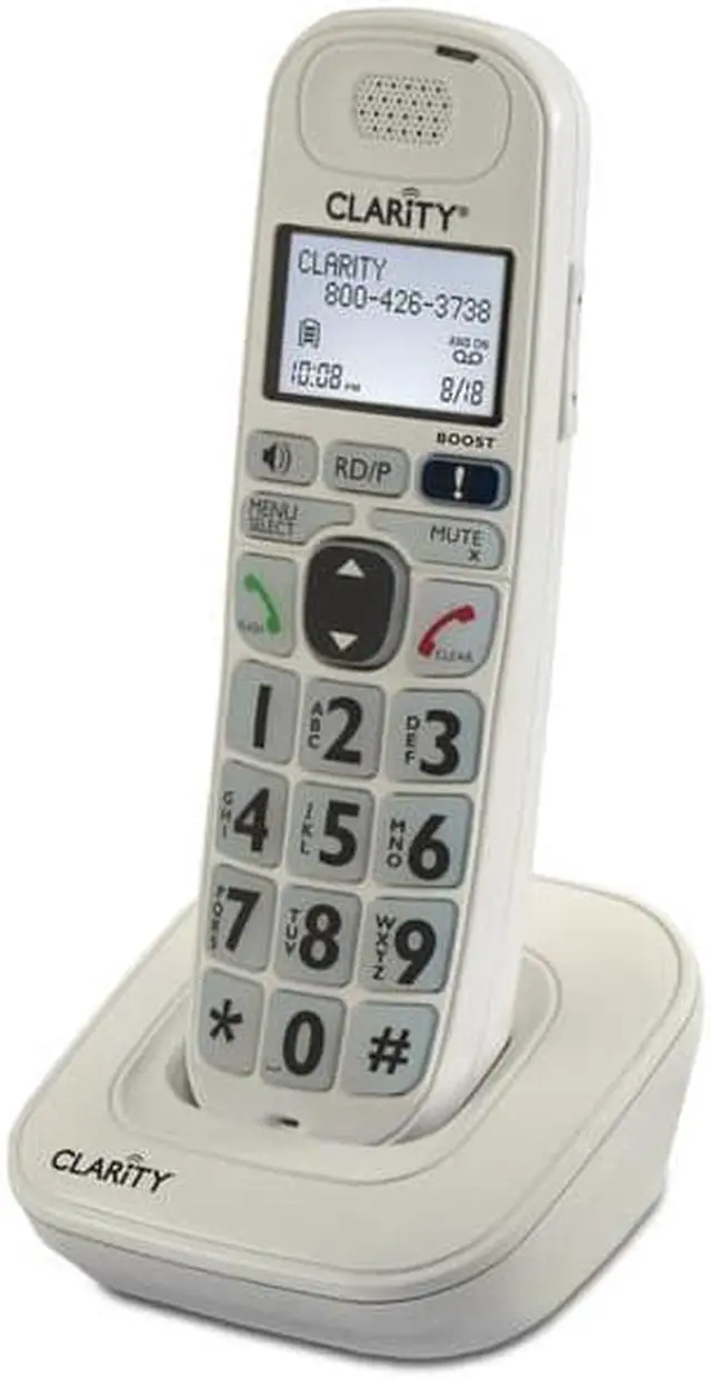 Alt view image 9 of 14 - CLARITY D704HS 52704.000 SPARE HANDSET FOR D704 SERIES
