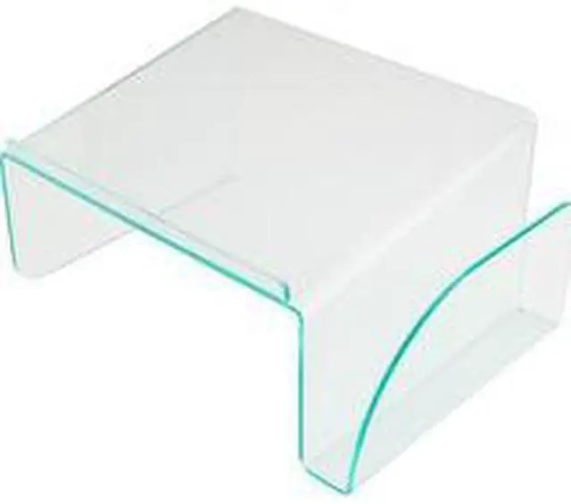 Alt view image 20 of 20 - Lorell Phone Stand 11"x10"x5-1/2" Clear/Green 80661