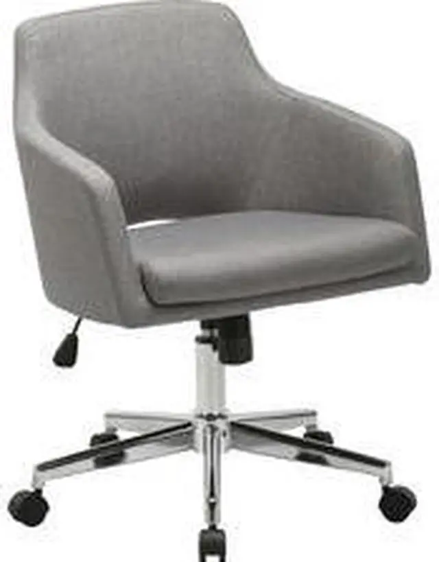 Alt view image 3 of 9 - Lorell Mid-century Modern Low-back Task Chair