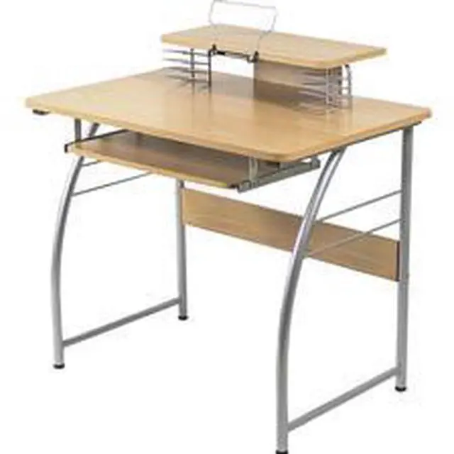 Alt view image 7 of 17 - Lorell Computer Desk Laminate 23-3/5"x35-2/5"x35-1/5" MPL 14337