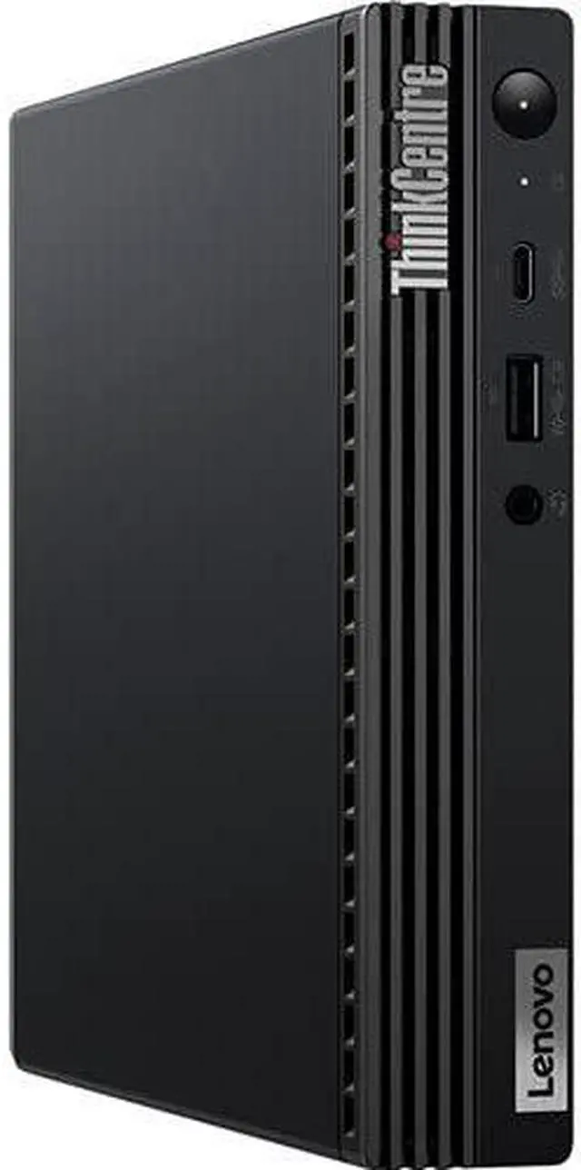 Alt view image 9 of 10 - Lenovo ThinkCentre M70q Gen 2 11MY000TUS Desktop Computer - Intel Core i3 10th Gen I3-10105T Quad-core (4 Core) 3 GHz - 8 GB RAM DDR4 SDRAM - 128 GB M.2 PCI Express NVMe SSD - Tiny - Black - Intel B56