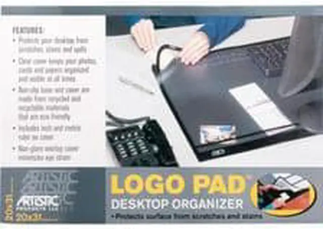 Alt view image 4 of 4 - Artistic Logo Pad 41200 Desktop Organizer Rubber, Plastic - Black