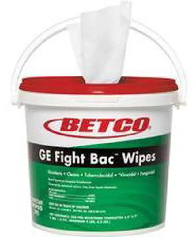 Alt view image 2 of 2 - GE Fight Bac Disinfecting Wipes 5.5 x 7 Unscented 500/Pack 392F100