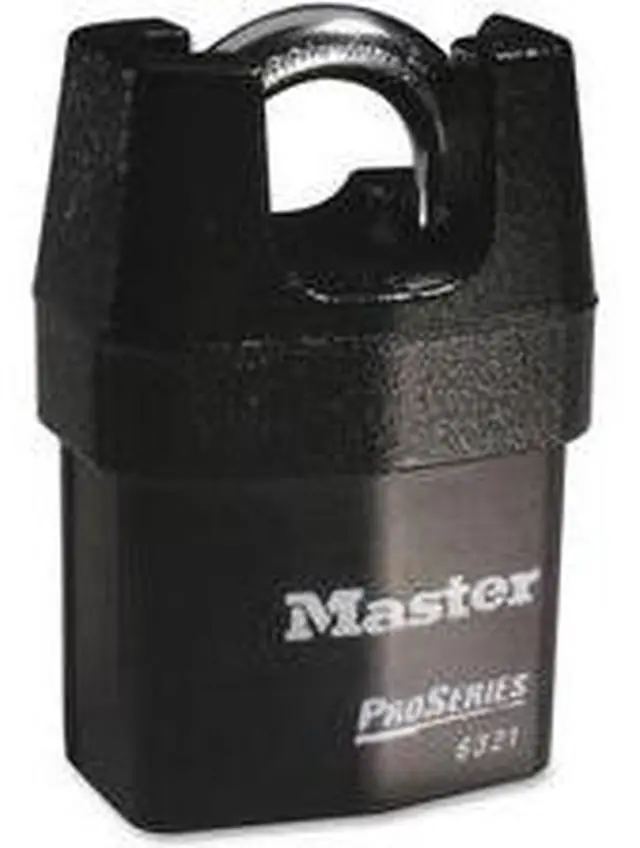 Alt view image 7 of 8 - Master Lock, LLC Rekeyable Padlock Pro Series High Security 2.125"Wide BK 6321