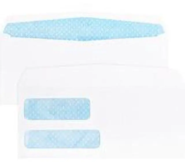 Alt view image 12 of 12 - Business Source Double Window Envelopes No. 9 3-7/8"x8-7/8" 500/BX White 36680