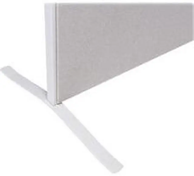 Alt view image 5 of 5 - BASYX TBASEGY T-Base Stabilizing Foot Gray