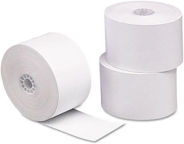 Alt view image 3 of 6 - Iconex Direct Thermal Printing Thermal Paper Rolls 3.13" x 230 ft Canary