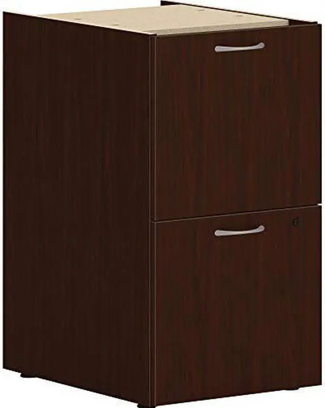 Alt view image 3 of 4 - HON Mod 15" Pedestal Traditional Mahogany PLPSFFLT1