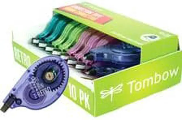Alt view image 7 of 15 - Tombow MONO Original Correction Tape Asst RetroColor Applicators 1/6" x 394" 10