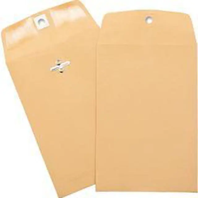 Alt view image 6 of 6 - Business Source Hvy-duty Clasp Envelopes 5"x7-1/2" 100/BX Brown Kraft 36672