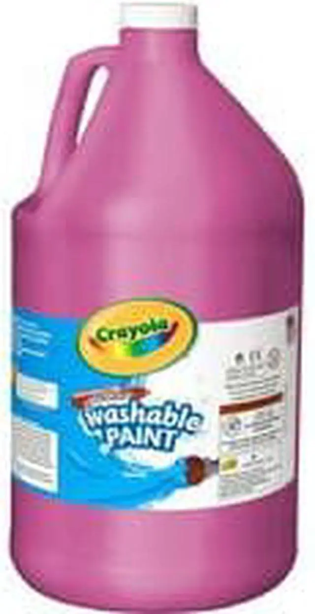 Alt view image 5 of 5 - CRAYOLA LLC FORMERLY BINNEY & SMITH BIN212869 WASHABLE PAINT GALLON-MAGENTA