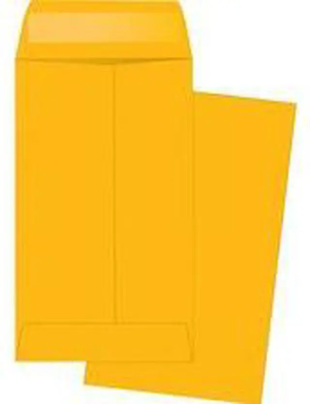 Alt view image 8 of 9 - Business Source Coin Envelopes No.3 24lb. 500/BX 2-1/2"x4-1/4" Kraft 04441