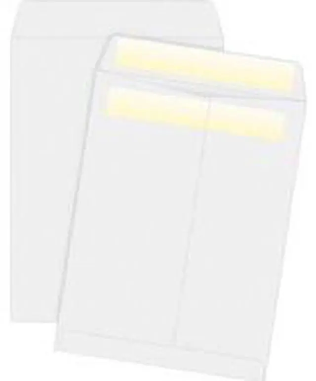 Alt view image 6 of 8 - Business Source Press/Seal Catalog Envelopes 28lb 9"x12" 100/BX WE Wove 04648