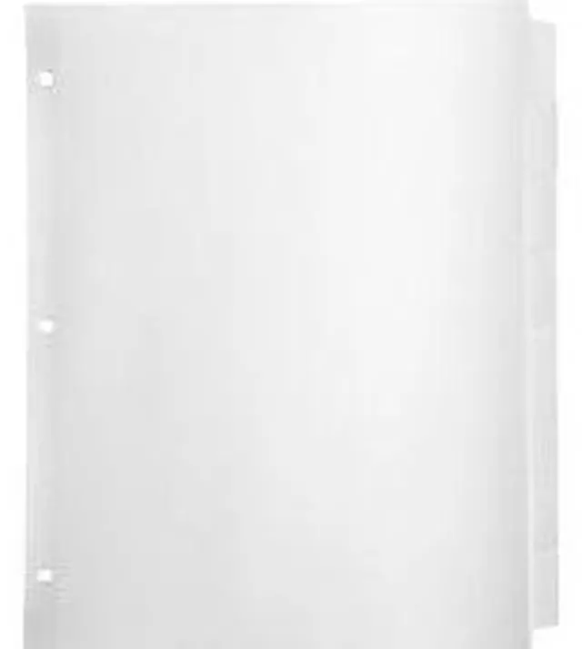 Alt view image 5 of 9 - Business Source Plain Tab Indexes 9/32" Holes 3HP 8Tab 24 Sets/BX WE 36684