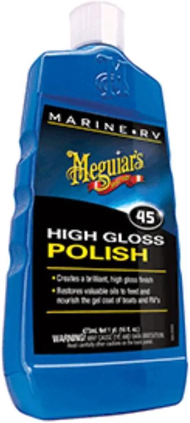 Alt view image 11 of 11 - Meguiar's #45 Boat/RV Polish & Gloss Enhancer - 16oz
