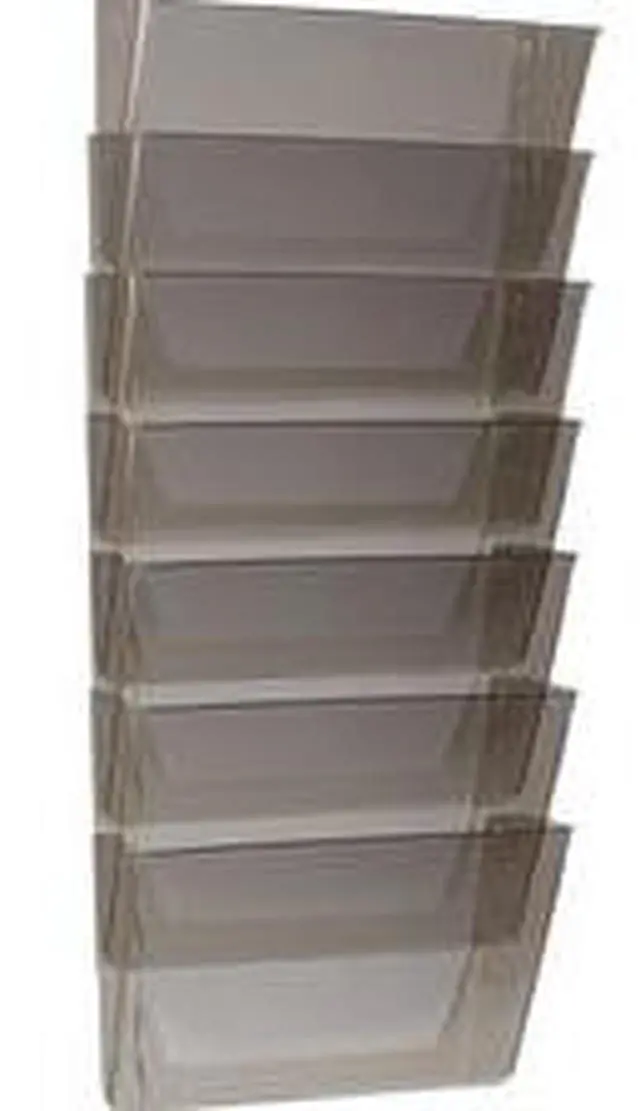 Alt view image 6 of 10 - Storex 70260U01C Stacking Wall Pocket Set