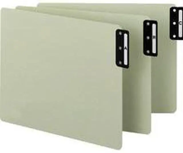 Alt view image 10 of 11 - Smead End Tab Guide Vertical A-Z/ST Letter Gray/Green 61676