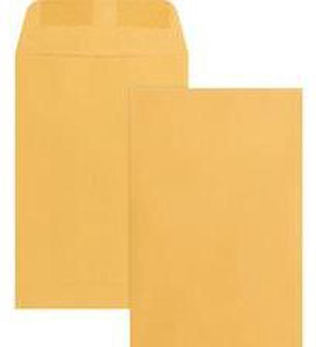 Alt view image 5 of 5 - Business Source Catalog Envelopes 20 lb. 6"x9" 500/BX Kraft 42099