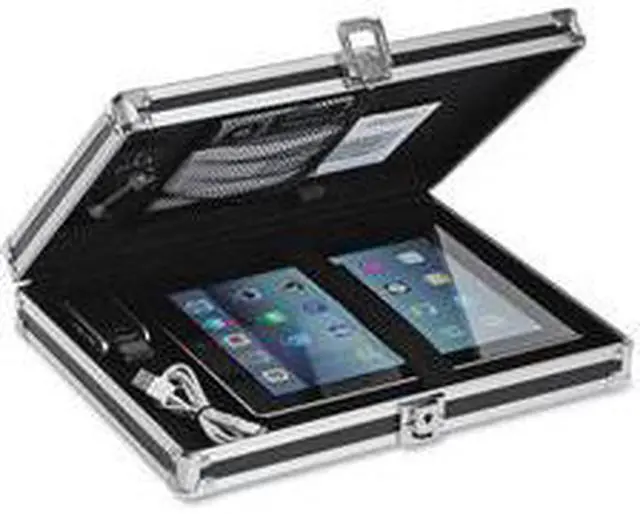 Alt view image 4 of 5 - Locking Storage Clipboard, 2 X 9 3/4 X 12 3/4, Black