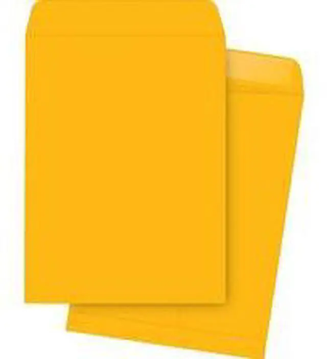 Alt view image 7 of 8 - Business Source Catalog Envelopes Plain 10"x13" 250/BX Kraft 42101