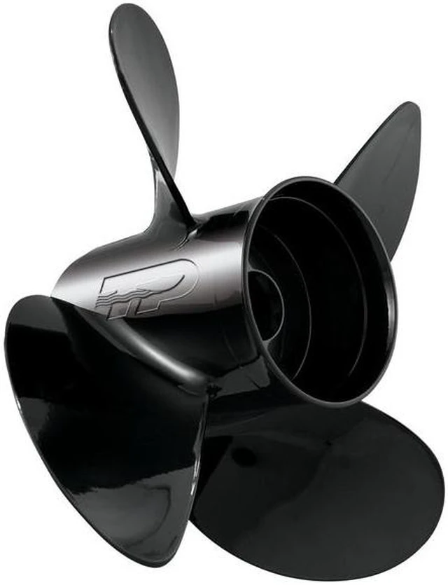 Alt view image 4 of 5 - Turning Point LE1/LE2-1317-4 Hustler® Aluminum - Right-Hand Propeller - 13.25 X 17 - 4-Blade