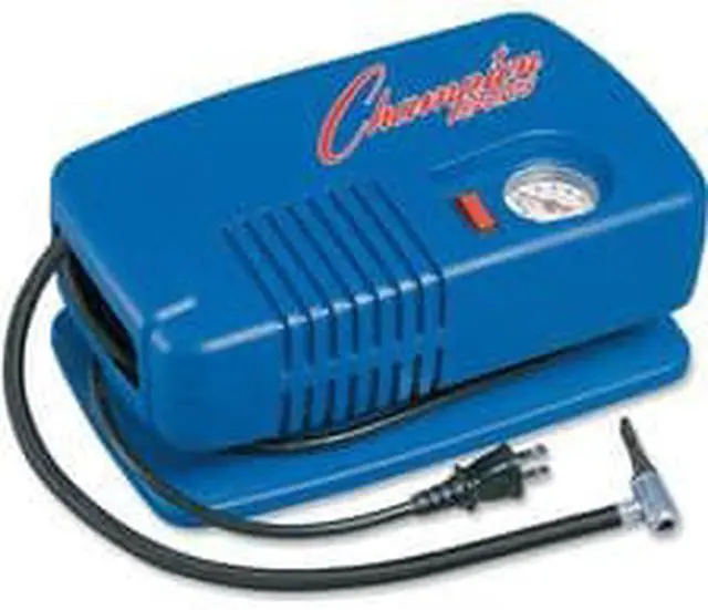 Alt view image 10 of 12 - Champion Sports Deluxe Electric Inflating Pump - Blue