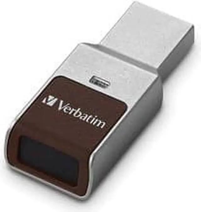 Alt view image 16 of 16 - VERBATIM CORPORATION 70369 128GB FINGERPRINT SECURE SILVER