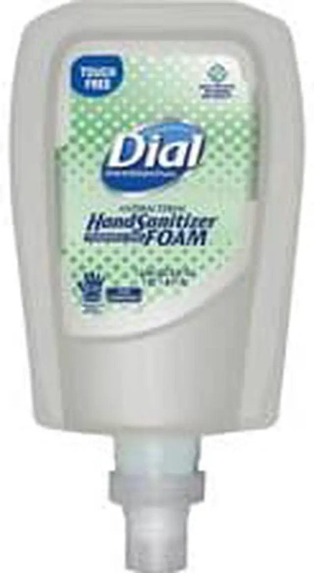 Alt view image 10 of 17 - Dial Antimicrobial Foaming Hand Sanitizer Touch-Free Disp Refill 1000 mL 16694