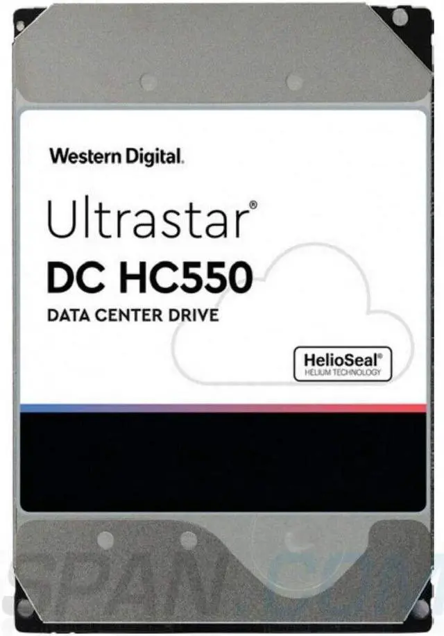 Alt view image 11 of 11 - WD Ultrastar DC HC550 16TB 7200RPM SAS 12Gb/s 3.5" HDD (WUH721816AL5204)