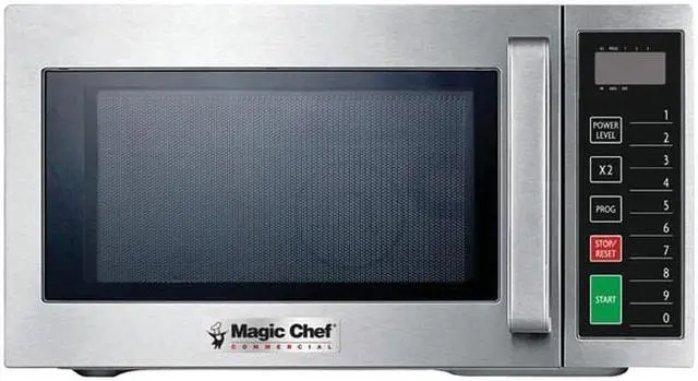Alt view image 9 of 10 - Magic Chef MCCM910ST .9 Cubic-ft Commercial Microwave
