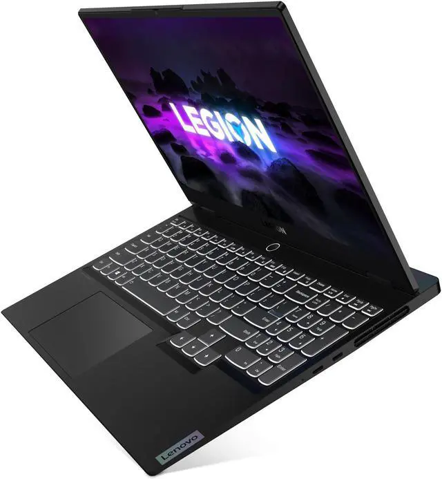 Alt view image 7 of 16 - Lenovo Legion S7 15ACH6 82K8007UUS 15.6" 165 Hz IPS AMD Ryzen 7 5000 Series 5800H (3.20GHz) NVIDIA GeForce RTX 3060 Laptop GPU 16 GB Memory 2 TB PCIe SSD Windows 11 Home 64-bit Gaming Laptop
