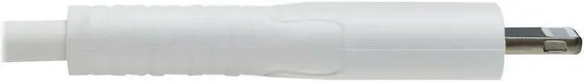 Alt view image 7 of 14 - Tripp Lite Safe-IT M102AB-01M-WH Lightning-USB-C Data Transfer Cable