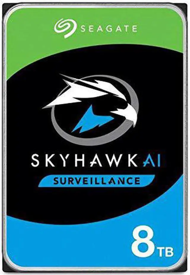 Alt view image 5 of 8 - Seagate SkyHawk 8TB 3.5" Hard Drive, SATA 6GB/s, 7200 RPM