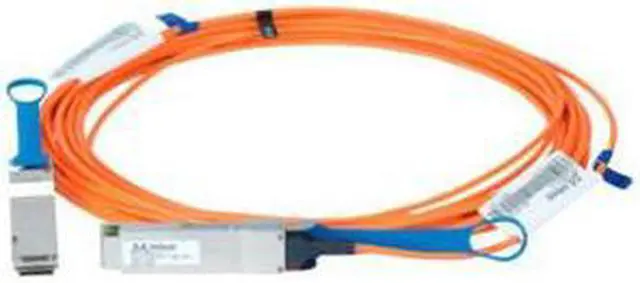 Alt view image 5 of 7 - Mellanox active fiber cable, VPI, up to 100Gb/s, QSFP, LSZH, 30m
