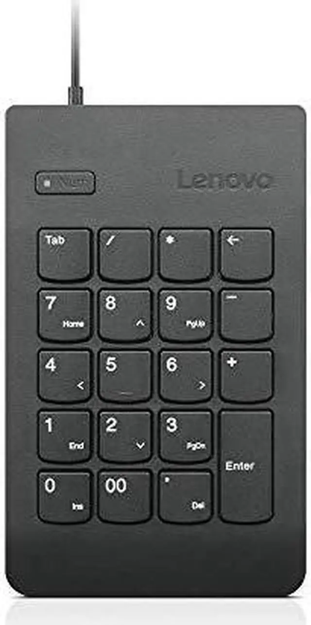 Alt view image 4 of 12 - Lenovo Kbd_Bo Num Keypad 1 Numeric Keypad Usb Universal Black